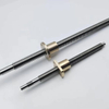 OD 8mm Pitch 1mm Tr8x1 T8x1 SUS304 Lead Screw And Bronze Flange Nut 