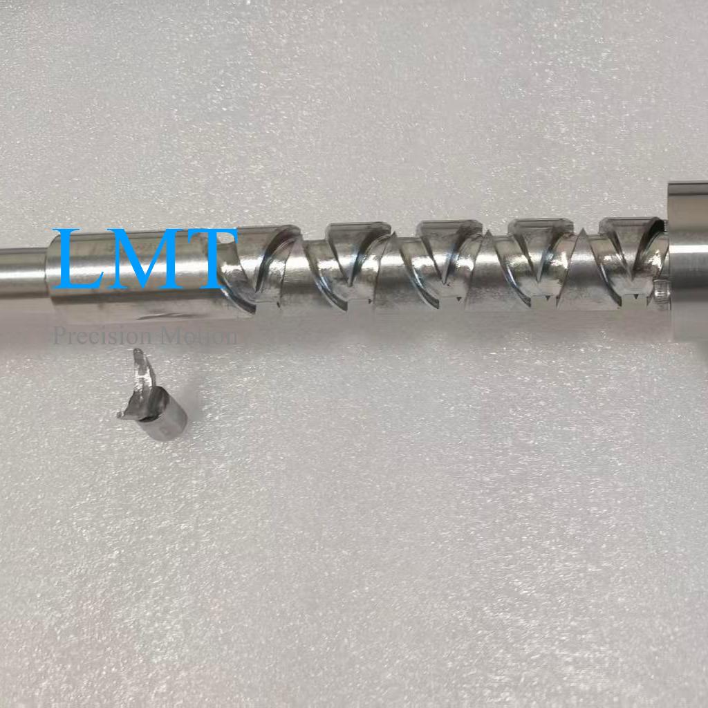 Diameter 16mm Pitch 16mm Electrolytic Polishing SS316L Reciprocating Thread Lead Screw Level Winder Screw 