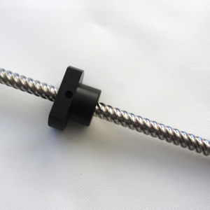 Diameter 10mm Lead 25mm Tr10x25 Stainless Steel Lead Screw with POM Flange Nut