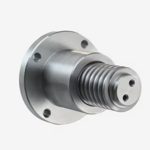 Diameter 30mm Pitch 6mm Tr30x6 C45 Carbon Steel Lead Screw And Flange Nut