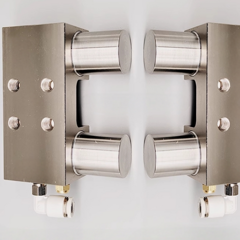 Precise Positioning Pneumatic Clamp Braking for 45mm Profile Rail Guides