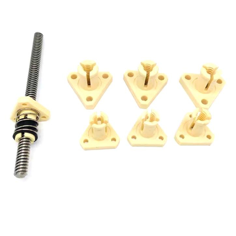 Tr12x9 Dia 12mm Lead 9mm Custom Trapezoidal Screw & Nut