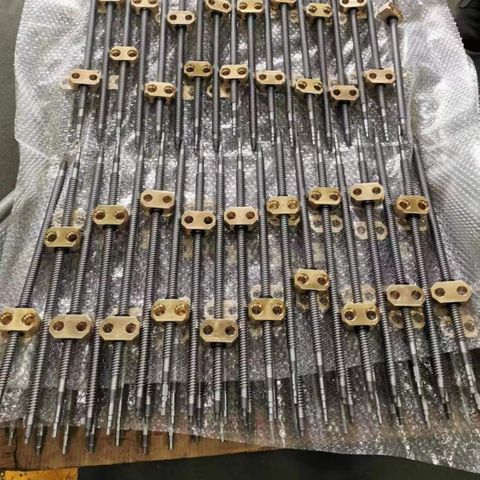 T10x6 Cold Rolled Trapezoidal Lead Screw with 10x6 Nut