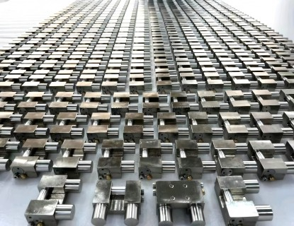 linear guide linear shaft clamping braking element