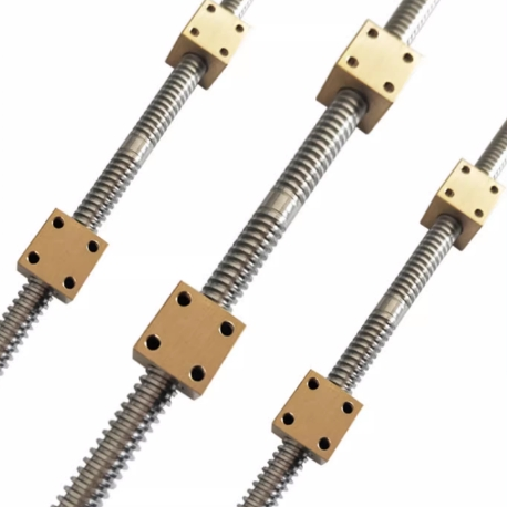 Diameter 12mm Lead 2mm T12x2 Bi-directional Lead Screw