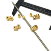 Tr8x1 Bidirectional Trapezoidal Screw with Custom Nut