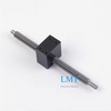 T6x1.5 Dia 6mm Lead 1.5mm Lead Screw with Plastic Square Nut