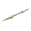Tr8x2 Twin Lead Trapezoidal Lead Screw with Flange Nut