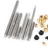 Tr4x1 Right And Left Hand Thread Stainless Steel Lead Screw with Bronze Nut