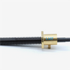 9.525x2.54 9.525mm Diameter 2.54mm Lead Imperial ACME Lead Screw with Nut ROHS Compliant
