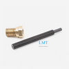 Tr10x0.5 Stainless Steel Lead Screw 0.5mm Pitch T10 Screw with Bronze Nut ROHS Compliant