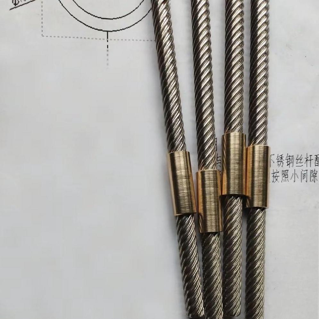 8mm Diameter 24mm Lead Tr8x24 T8x24 SUS304 Lead Screw with Brass Round Nut