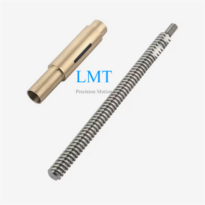 Diameter 9.525mm Lead 5.08mm Tr9.525x5.08 SUS304 Lead Screw And Copper Nut