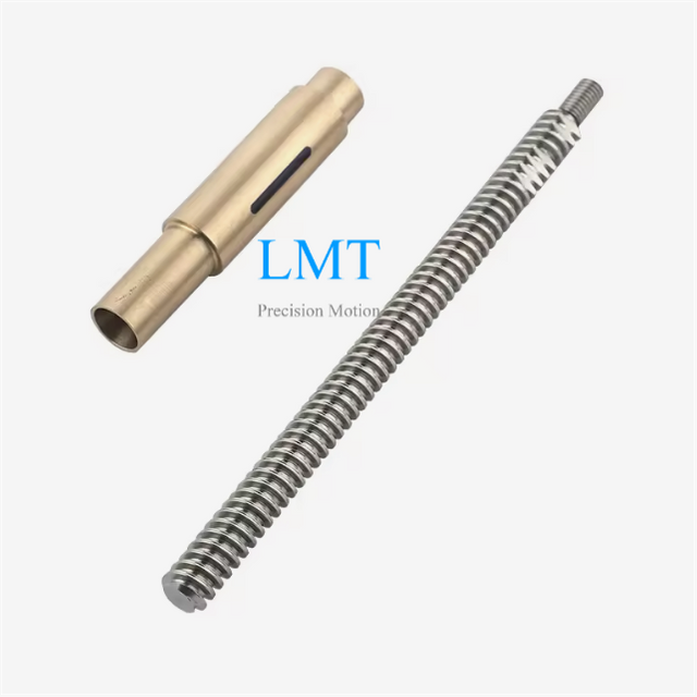 Diameter 9.525mm Lead 5.08mm Tr9.525x5.08 SUS304 Lead Screw And Copper Nut