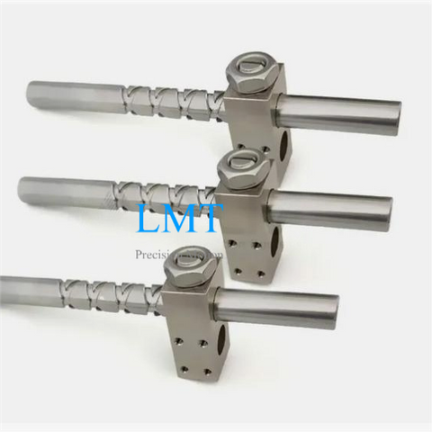 20mm Diameter 20mm Pitch High Speed Level Winder Diamond Screw And Square Nut
