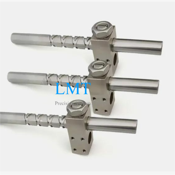 20mm Diameter 20mm Pitch High Speed Level Winder Diamond Screw And Square Nut