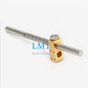 20mm Diameter 20mm Lead Self Reverse Spooling Screw And Brass Square Nut Block