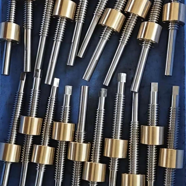 Tr10x3 (10mm X 3mm Lead) Trapezoidal Lead screw And Bronze Round Nut