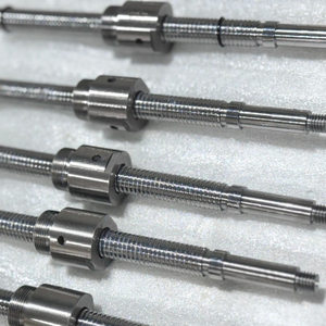 Diameter 12mm Pitch 2mm 1202 Miniature Ball Screw And Thread Mounted Nut