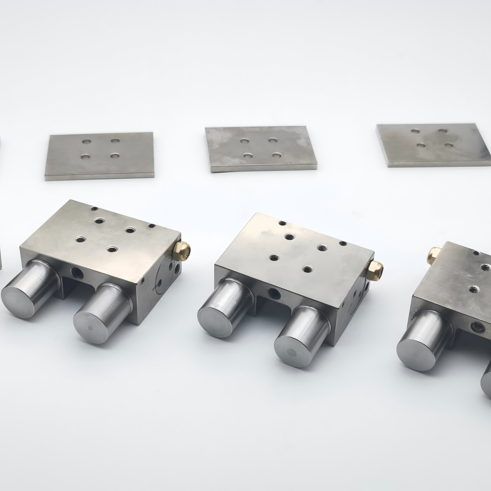 Corrosion Resistance Holding Force 400N Pneumatic Normally Close Clamp for 15mm Linear Guide