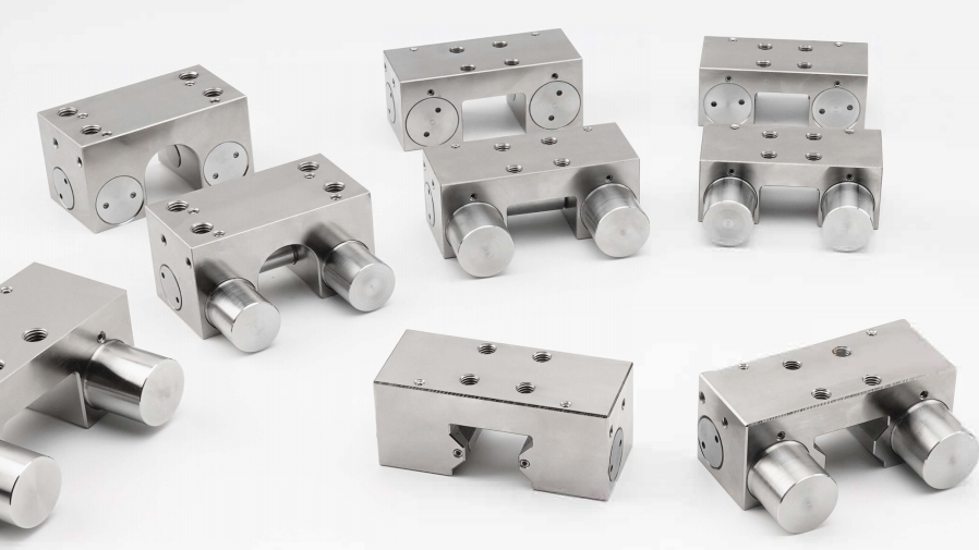 pneumatic linear guide clamp