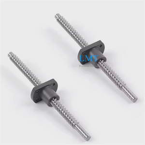 9.525×5.08 Diameter 9.525mm ACME Lead Screw with Flange PEEK Nut