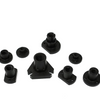 6.35×0.6096 Dia 6.35mm Lead 0.6096mm Rolled ACME Screw with Nut