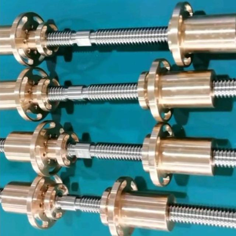 Tr16x3 Bidirectional Screw 3mm Pitch Single Thread Start T16 Twin Lead Screw with Nut