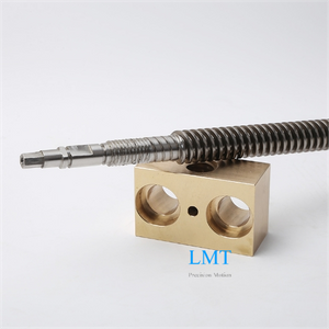 9.525mm Diameter 2.116mm Lead Imperial ACME Lead Screw Single Threaded Start with Nut ROHS Compliant