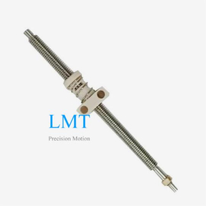 6mm Diameter 2mm Lead T6x2 Lead Screw with Anti-backlash Nut