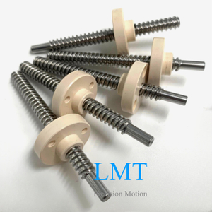 Tr10x6 ROHS Compliant Rolled Lead Screw with PEEK Nut