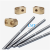 Tr6x1 Bidirectional Screw 1mm Pitch Single Thread Start T6 Twin Lead Screw with Nut