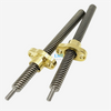 9.525x9.525 SUS304 ACME Lead Screw 2.38mm Pitch 4 Thread Starts with Bronze Nut ROHS Compliant