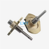 14mm Diameter 4mm Lead Tr14x4 AISI304 Lead Screw And Brass Flange Nut