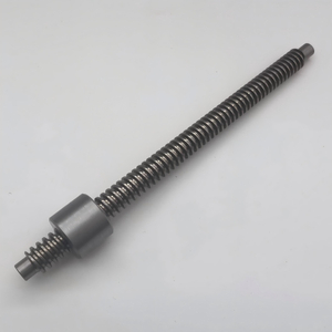 OD 12mm Pitch 3mm Tr12x3 T12x3 SUS304 Lead Screw And C45 Steel Round Nut