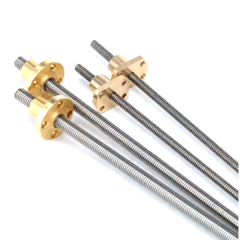 Tr5x2 Smooth Miniature Trapezoidal Screw And Nut