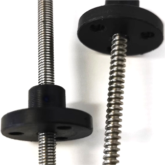 T4x1 Mini 4x1 Trapezoidal Lead Screw with Plastics Nut 