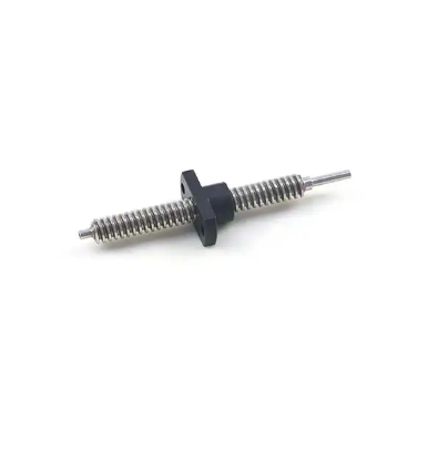 Tr3.5x2 Compact Miniature Trapezoidal Screw with Nut