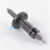 T5x2 Diameter 5mm Lead 2mm Lead Screw with Flange Anti-backlash Nut