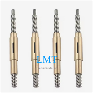 6.35×3.175 Diameter 6.35mm Lead 3.175mm ACME Screw with Round Nut
