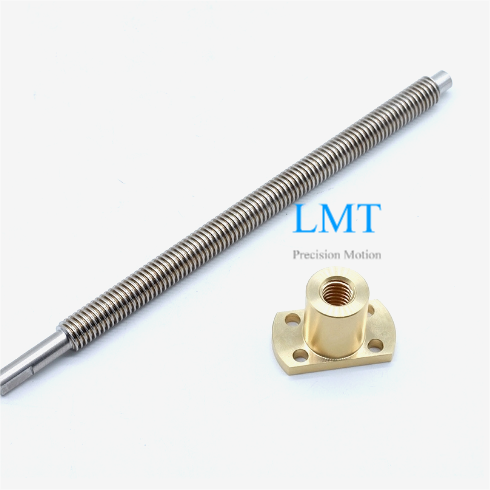 Tr10x1.5 ROHS Compliant Rolled Lead Screw with Various Nut
