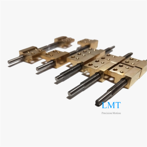 Tr4x1 Bidirectional Screw 1mm Pitch Single Thread Start T4 Twin Lead Screw with Nut