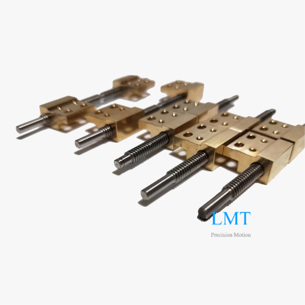 Tr4x1 Bidirectional Screw 1mm Pitch Single Thread Start T4 Twin Lead Screw with Nut