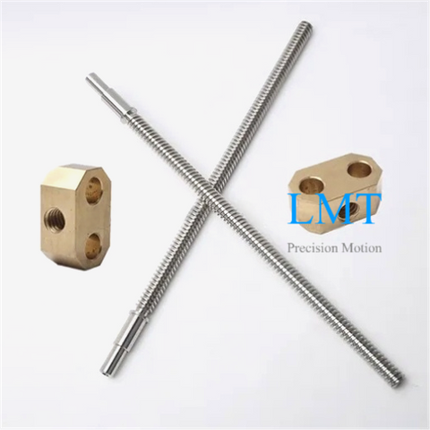 Tr4x2 ROHS Compliant Rolled Lead Screw with Copper Alloy Nut