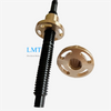 Tr10x2 Right And Left Hand Thread Lead Screw T10 with Bronze Flange Nut ROHS Compliant
