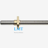 10mm Diameter 4mm Lead Tr10x4 Trapezoidal Lead Screw with Nut
