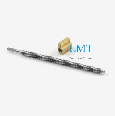 Tr4x1 ROHS Compliant Rolled Lead Screw Rod with Nut