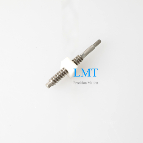 Tr6x2 ROHS Compliant Rolled Lead Screw with Plastic Nut