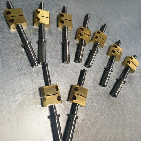 T8 Diameter 8mm Lead 1mm Tr8x1 Lead Screw 1mm Pitch Single Thread Start with Nut 