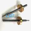Tr6x4 ROHS Compliant Rolled Lead Screw with Brass Flange Nut